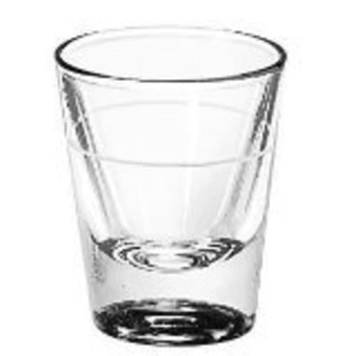 Libbey #5120 / A0007 Whiskey Shot Glass with  1oz Line