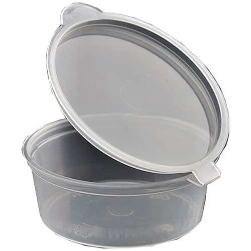 Economy Trans Souffle Cup Lid 25 / 100