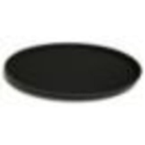 Bar Tray 16" Round Non-skid Black
