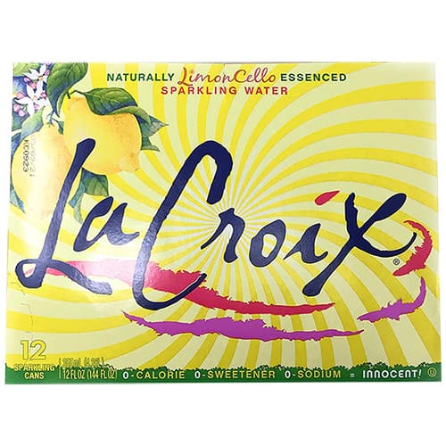 La Croix Limoncello Flavored Sparkling Water 12 oz Can