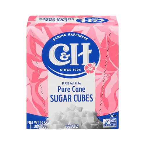 C&h Sugar Cubes From Natural Pure Cane
