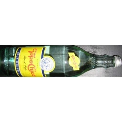 Topo Chico Sparkling Mineral Water Glass Bottle Euro Style