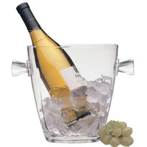Prodyne Acrylic Wine Bucket • Round / Square Clear