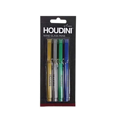 Joseph Grace • Houdini Wine Glass Pens • 4 Pk
