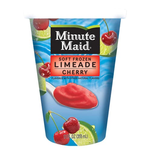 Minute Maid Soft Frozen • Limeade Cherry