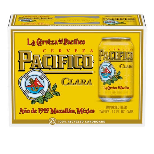 Pacifico Cerveza • 12pk Can