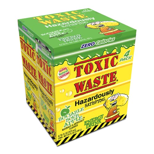 Toxic Waste Energy Drink • Mythical Mango 4pk