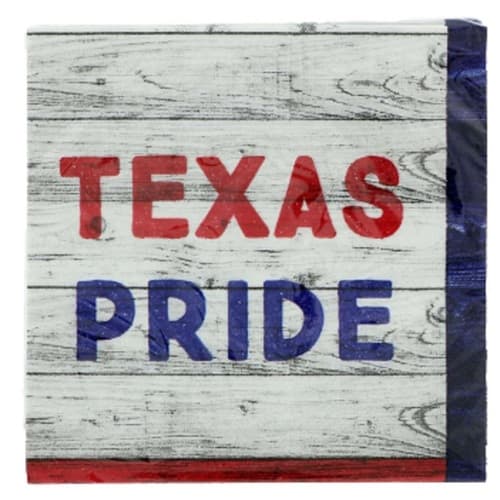 Cc • Cocktail Napkin True Texan Pride Paper