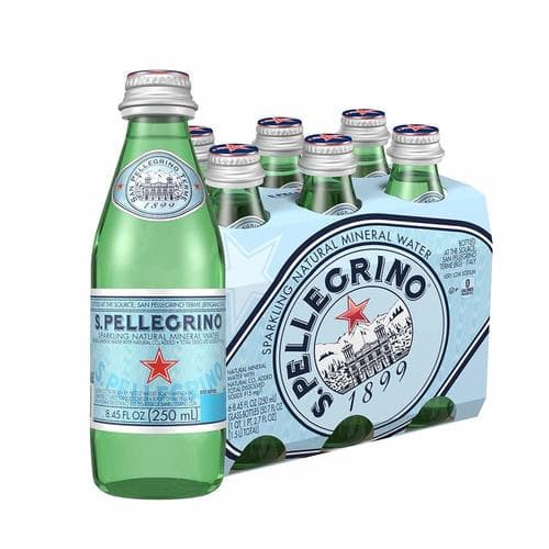 San Pellegrino Sparkling Water • 250 Ml Glass Btl