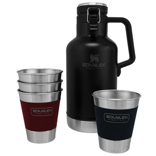 Stanley • Growler 64 oz & Tumblers 12 oz Set  Ss
