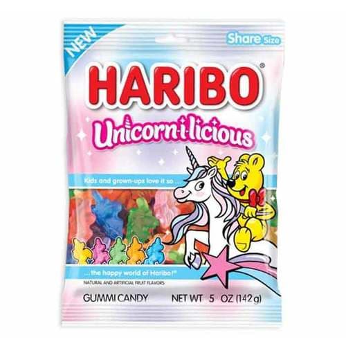 Haribo Gummi Candy • Unicorn-i-licious