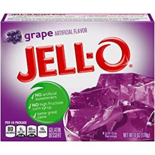 Jell-o Grape Gelatin Dessert