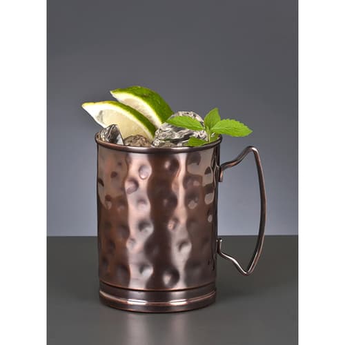 Wti Mm-200 Moscow Mule Cup Tall Hammered Finish