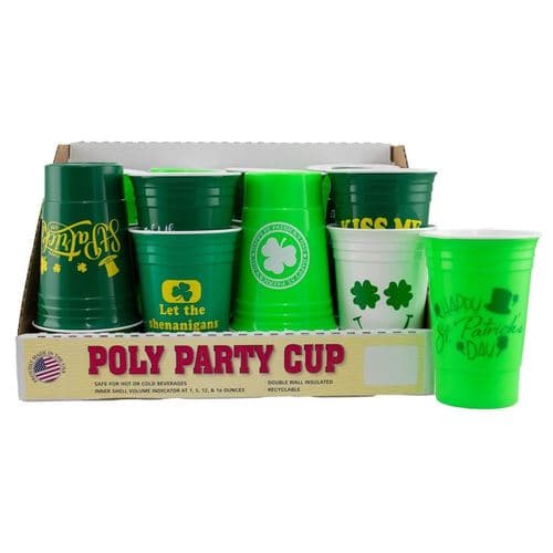 St. Patrick's Day • Party Cup Doublewall Poly