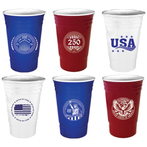 Us Poly Party Cup • America 250th Anniversary