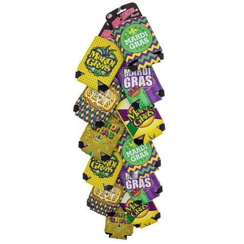 Us Poly Can Sleeve • Mardi Gras Assortment