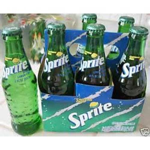 Sprite • Glass 8 oz 6pk Glass Bottle