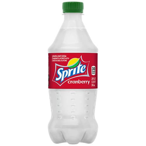 Sprite • Winter Spiced Cranberry 20 oz