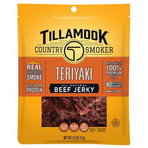Tillamook Country Smoker Teriyaki Beef Jerky