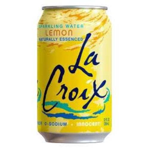 La Croix Sparkling Water Single • Lemon