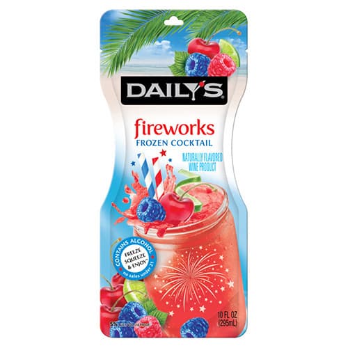 Dailys Wine Cocktails Fireworks In A Pouch (Each)