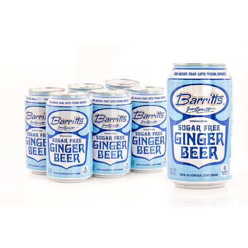 Barritts Ginger Beer Sugar Free Can