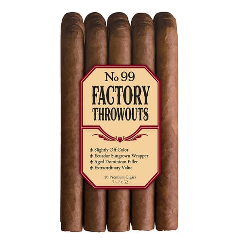 Cigar J.c. Newman Factory Throwouts No.99 Box Of Twenty