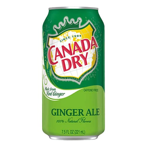 Canada Dry Ginger Ale • 7.5 oz Slim Can