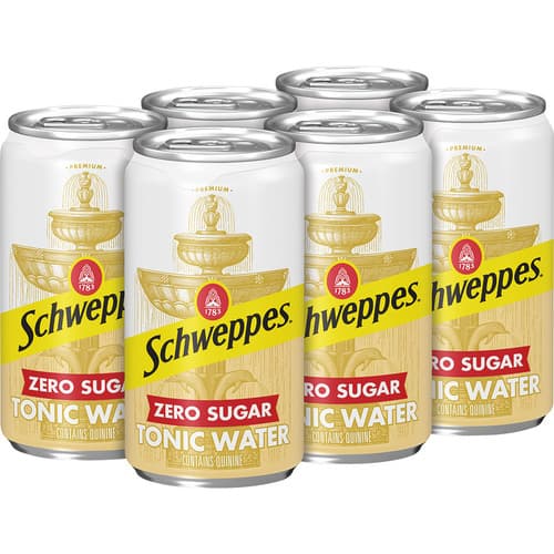 Schweppes • Tonic Water Zero Sugar Mini Cans