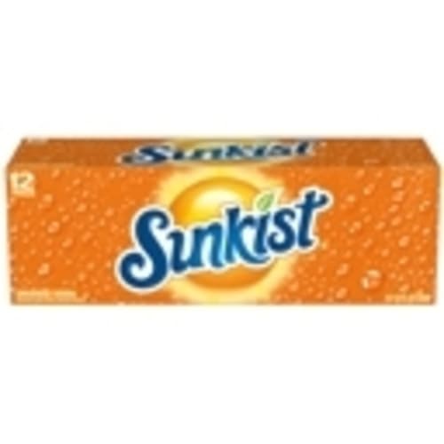 Sunkist Soda • Orange 12 oz 12 Pack