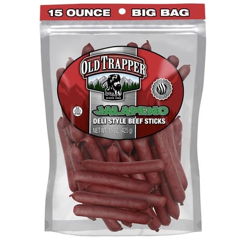Jerky • Old Trappers Beef Stick Jalapeno