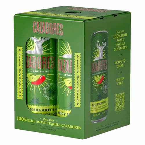 Cazadores Cocktails • Spicy Margarita 4pk-12oz