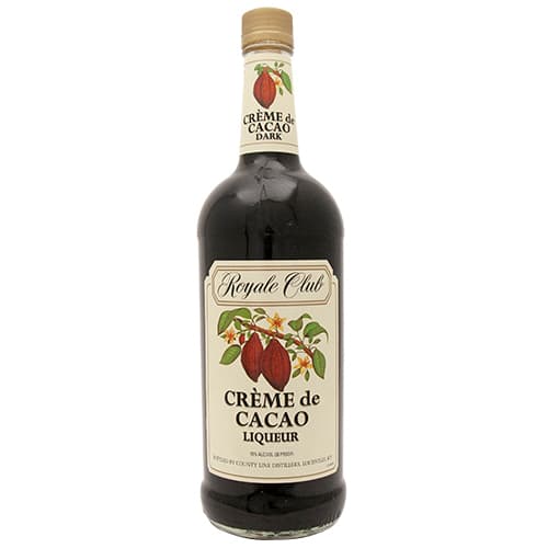Royale Club Creme De Cacao Dark Liqueur