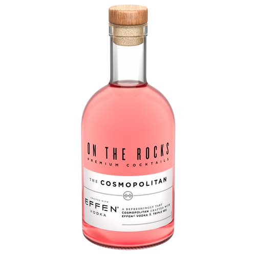 On The Rocks Cocktails Effen Cosmopolitan