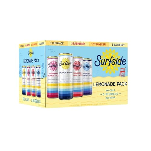 Surfside Cocktails • Lemonade Variety Pack 12pk-12oz