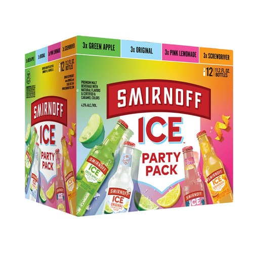 Smirnoff Ice Party Pack • 12pk Bottles