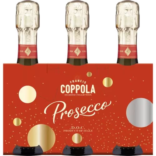 Coppola Prosecco 3pk 187mls