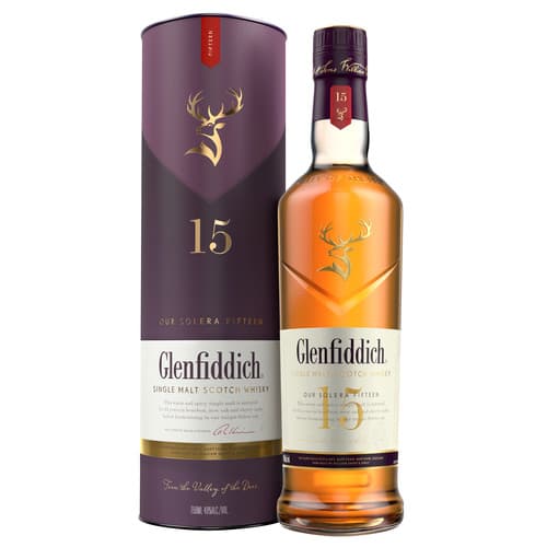 Glenfiddich 15 Year Old Solera Reserve Single Malt Scotch
