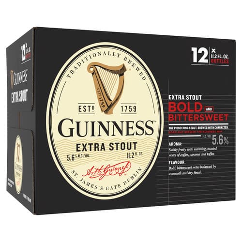 Guinness Extra Stout • 12pk Bottle