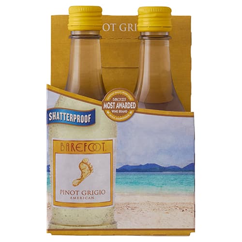 Barefoot Pinot Grigio 4pk Pet