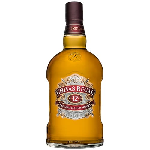Chivas Regal 12 Year Old Blended Scotch Whisky