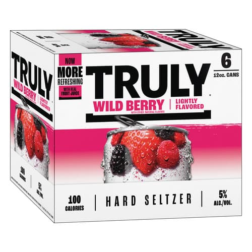 Truly Wild Berry Hard Seltzer • 6pk Can