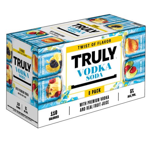 Truly Vodka Soda • Twist Of Flavor Variety Pack