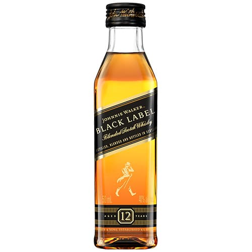 Johnnie Walker Black • with 2 50mls