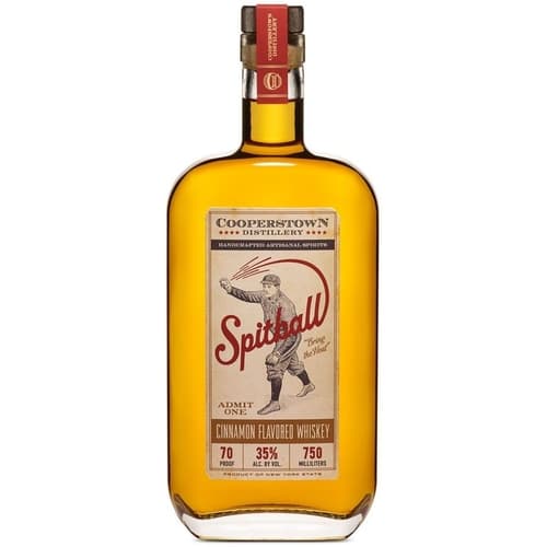 Cooperstown Spitball Cinnamon Flavored Whiskey