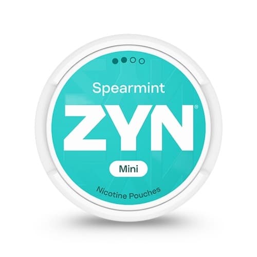 Zyn Nicotine Pouches Spearmint 3mg • Roll