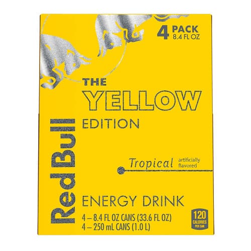 Red Bull Tropical Fruit Energy Drink