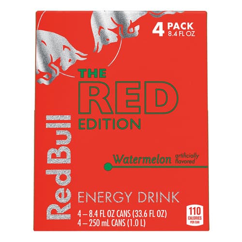 Red Bull Red Watermelon Energy Drink
