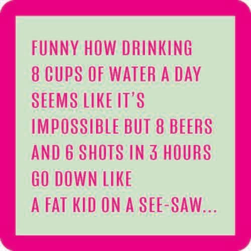 Dom Coaster • 8 Cups Water