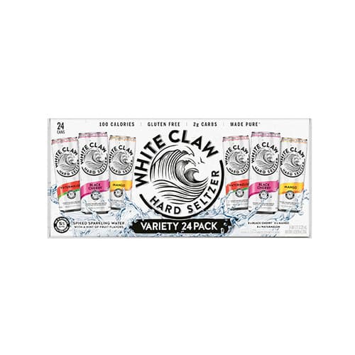 White Claw Hard Seltzer Variety 24 Pack